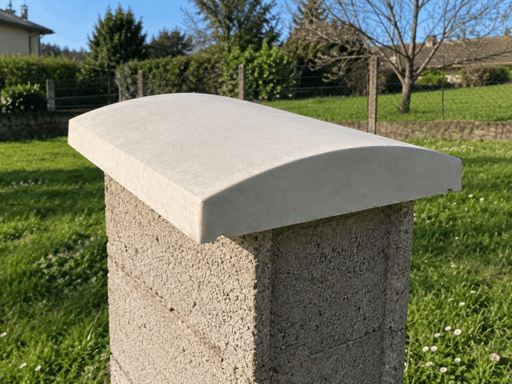 Dessus de mur arrondi 33×50 (mur 20)
