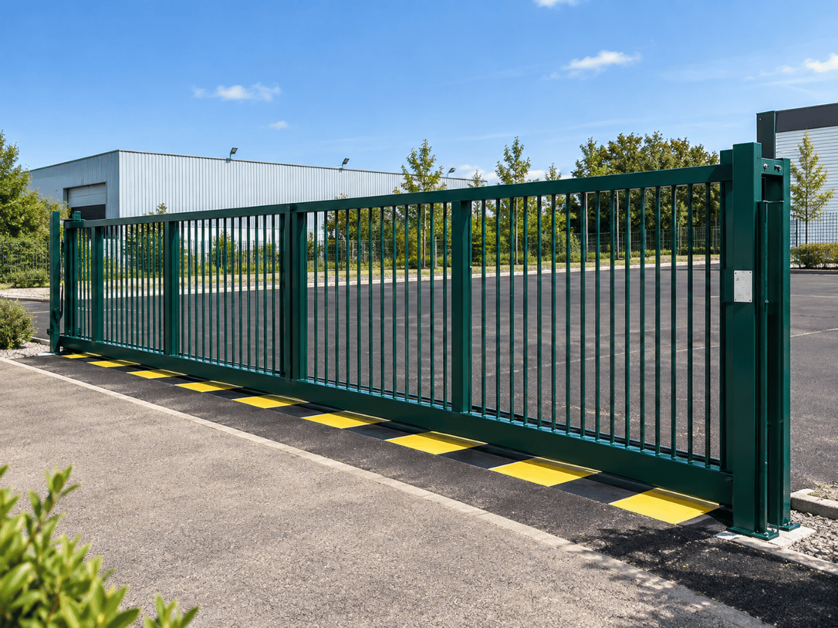 Chantier de clôture pour un professionnel