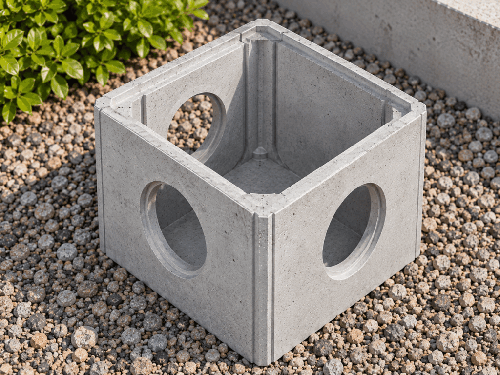 Regard 25×25 intérieur sans couvercle