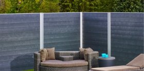 Détail des lames Govawall en plastique recyclé