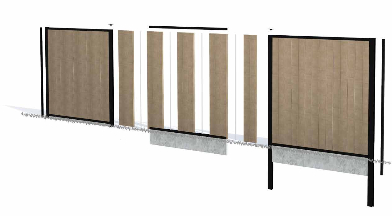 Profilés aluminium de montage et de finition Govawall